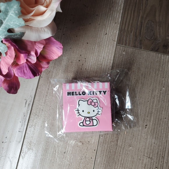 NWT Hello Kitty Enamel Necklace and Earring Set - Picture 3 of 8